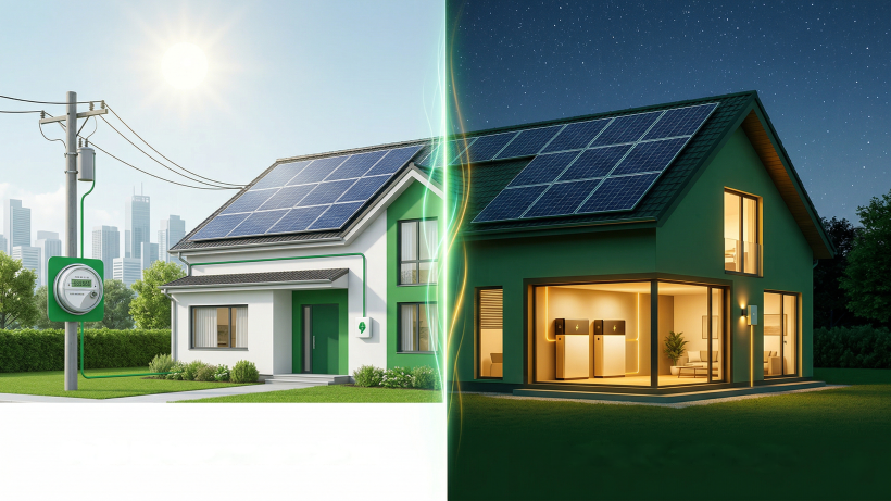 paneles solares con baterías