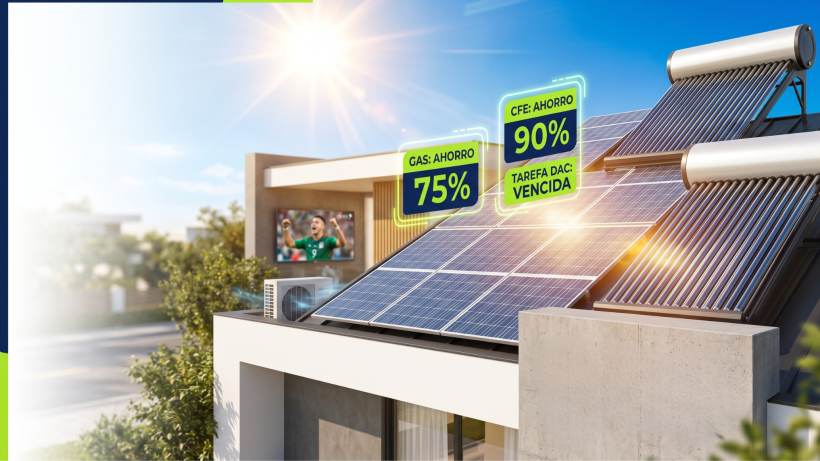 paneles solares en México