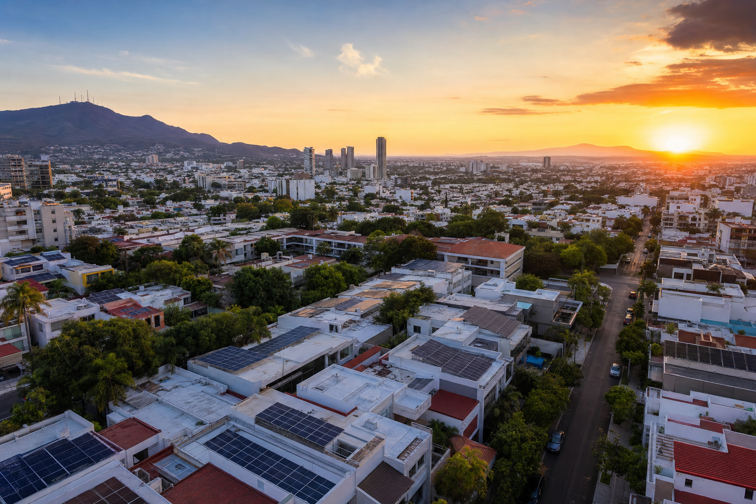 Paneles solares híbridos Guadalajara 2026 Energías Colmex