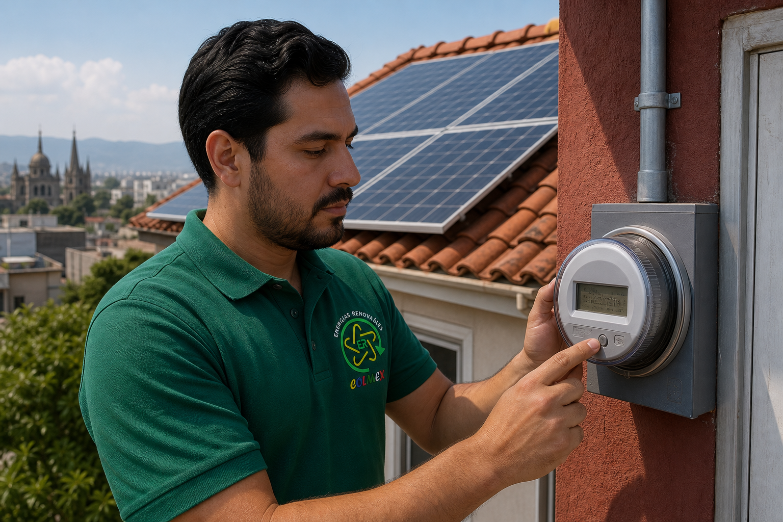 Medidor bidireccional CFE e interconexión solar Guadalajara